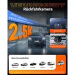 VANTRUE N4S Dashcam mit drei STARVIS-2-Sensoren