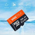 VANTRUE microSDXC Speicherkarte mit 256 GB und beiliegendem SD-Adapter
