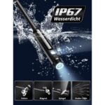 Acoath Endoskopkamera mit 7,9 mm Sonde, acht LEDs und 10 Meter halbstarrem Kabel