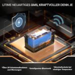 LiTime 12V 100Ah LiFePO4-Akku H190 mit Bluetooth