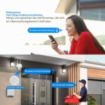 Hiseeu 5MP WLAN-Überwachungsset mit PTZ-Kameras und NVR