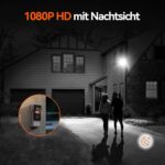 TMEZON WLAN Video-Türsprechanlage 1080p mit 7-Zoll-Monitor
