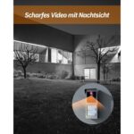 TMEZON Video-Türsprechanlage für Zweifamilienhaus mit zwei Monitoren