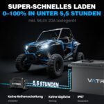 VATRER POWER 48V 105Ah LiFePO4-Akku im Metallgehäuse