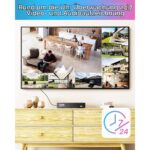 ZOSI C225 PoE-Überwachungsset mit vier 5-MP-Dome-Kameras und 8-Kanal-Rekorder mit 2 TB
