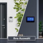 Goliath Basic Line Video-Türsprechanlage mit zwei 7-Zoll-Touchmonitoren