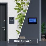 Goliath Basic Line Video-Türsprechanlage Unterputz mit zwei 7-Zoll-Monitoren