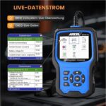 Handgerät ANCEL BM700Pro zur Fahrzeugdiagnose mit Display, Frontansicht.