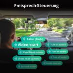 BOTSLAB 3-Kanal-Dashcam mit Innenraumkamera