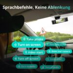 BOTSLAB 4-Kanal-Dashcam mit 560 Grad Rundumsicht