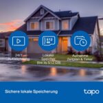 TP-Link Tapo C500 schwenkbare WLAN-Aussenkamera für den Aussenbereich