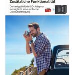Lexar microSDXC Speicherkarte 128 GB mit beiliegendem SD-Adapter