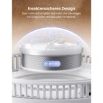 X-Sense SD11 Rauchwarnmelder mit weissem ABS-Gehäuse aus dem Set mit fünf Meldern