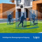 Tapo C520WS Überwachungskamera für aussen mit schwenkbarem Kopf und zwei Antennen