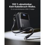 INIU P63 Powerbank mit 25000 mAh, Digitalanzeige und drei Anschlüssen