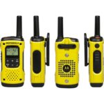 Motorola TLKR T92 H2O PMR446-Funkgerät in Schwarz und Gelb als 2er-Set mit Tragetasche