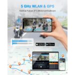 VANTRUE F1 Motorrad-Dashcam 4K wasserdicht