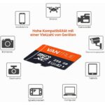 VANTRUE microSDXC Speicherkarte mit 256 GB und beiliegendem SD-Adapter