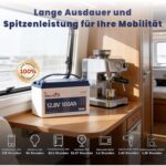 Timeusb 12V 100Ah LiFePO4-Akku Gruppe 31