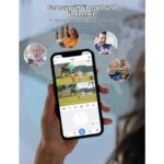 Hiseeu 3MP WLAN-Überwachungsset mit Dual-Objektiv-Kameras