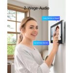 TMEZON WLAN Video-Türsprechanlage 2-Draht mit 7-Zoll-Touchscreen