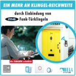 m-e Vistadoor Vistus Video-Türsprechanlage mit Aluminium-Aussenstation und 7-Zoll-Monitor