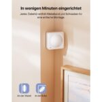 X-Sense AS12 Alarmanlage-Set mit Basisstation, Bedienfeld, Sensoren und Bewegungsmeldern