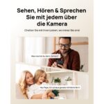 Anona Pano 4K Innenkamera in Weiss mit schwenkbarem Kamerakopf