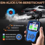 Handgerät ANCEL BM700Pro zur Fahrzeugdiagnose mit Display, Frontansicht.
