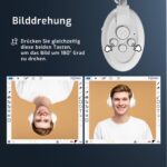 INSWAN INS-2 Dokumentenkamera mit mehrgelenkigem Arm, LED-Licht und kompaktem Standfuss.