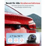 REDTIGER F7N Dashcam 4K mit GPS-Halterung
