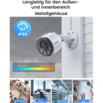 ZOSI C180 PoE Überwachungsset mit 8-Kanal-Netzwerkrekorder und vier Aussenkameras mit 8 Megapixel