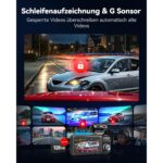 REDTIGER F17 Elite 3-Kanal-Dashcam mit Dual STARVIS 2