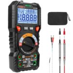 KAIWEETS HT118A Digital-Multimeter mit Messleitungen und beleuchteten Messbuchsen