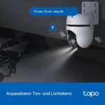 Tapo C520WS Überwachungskamera für aussen mit schwenkbarem Kopf und zwei Antennen