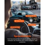 VANTRUE N4 Pro Dashcam 4K mit drei Kanälen