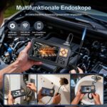 SKYBASIC P100-20M Endoskopkamera mit 4,3-Zoll-Bildschirm und 20 Meter halbstarrem Kabel