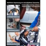 Acoath Endoskopkamera mit 7,9 mm Sonde, acht LEDs und 5 Meter halbstarrem Kabel
