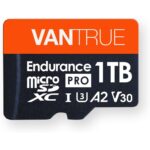 VANTRUE microSDXC Speicherkarte mit 256 GB und beiliegendem SD-Adapter
