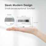 Wisualarm S05-A Rauchmelder mit 10-Jahres-Batterie an der Decke, 3er-Pack