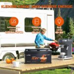 LiTime 12V 100Ah LiFePO4-Akku H190 mit Bluetooth