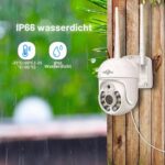 Hiseeu 5MP WLAN-Überwachungsset mit PTZ-Kameras und NVR