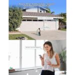 Hiseeu 3MP WLAN-Überwachungsset mit Dual-Objektiv-Kameras
