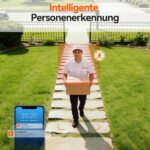 TMEZON WLAN Video-Türsprechanlage 1080p mit 7-Zoll-Monitor