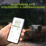 ALLPOWERS R600 Powerstation mit 299 Wh LiFePO4-Akku, zwei Steckdosen und USV-Funktion