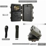 Agitato A323 Wildkamera mit Sony-Starvis-Sensor und Bewegungsauslösung im Tarnmuster
