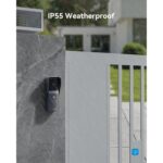 TMEZON Video-Türsprechanlage 4-Draht mit zwei 7-Zoll-Monitoren
