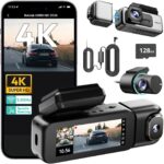 BOTSLAB 3-Kanal-Dashcam mit Innenraumkamera
