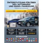 THINKCAR ThinkScan 689BT OBD2-Diagnosegerät mit 8-Zoll-Tablet und Bluetooth-Dongle für den OBD-Anschluss