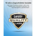 Lexar microSDXC Speicherkarte 128 GB mit beiliegendem SD-Adapter